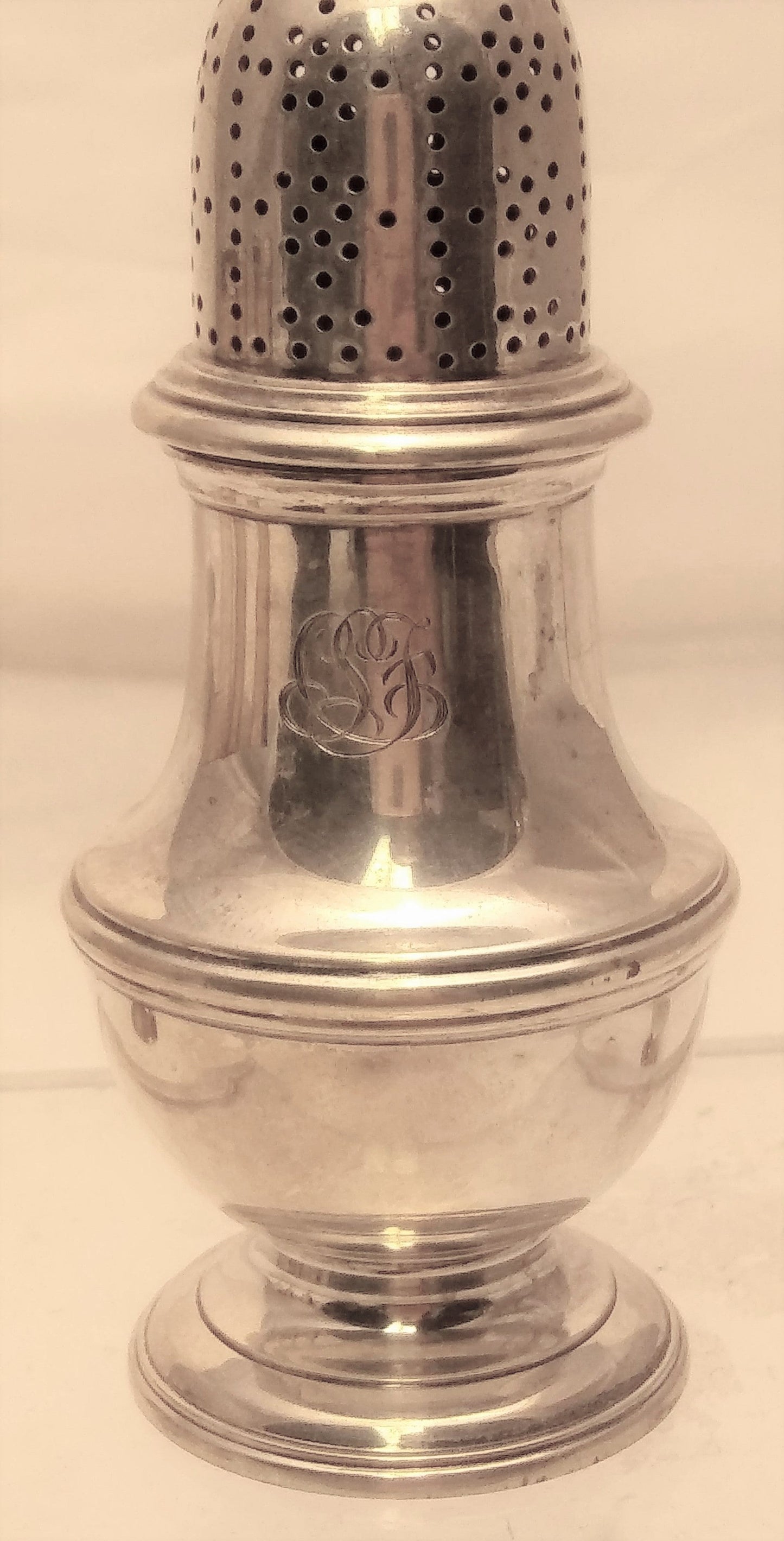 Tiffany & Co. Pair of Sterling Silver Salt Shakers