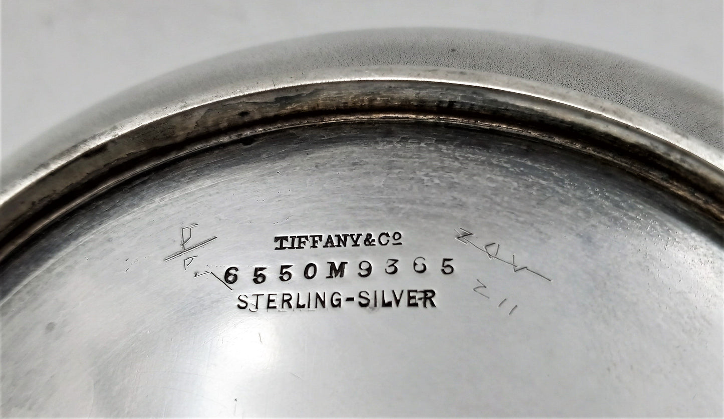 Tiffany & Co. Aesthetic Sterling Silver Porringer Dish --circa 1880s Serveware
