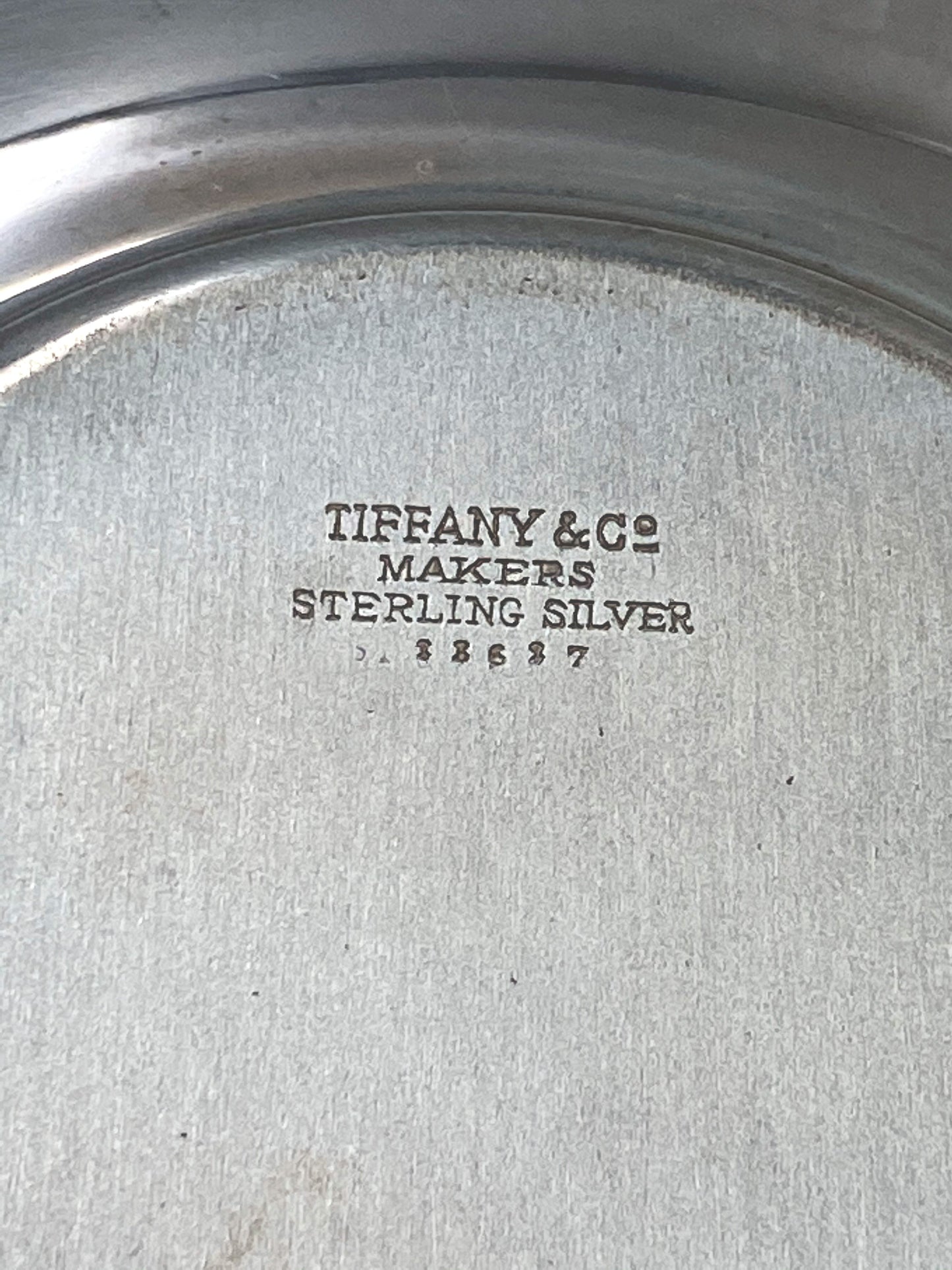 Tiffany & Co Sterling Silver Coffee Cups with Saucers and China Inserts