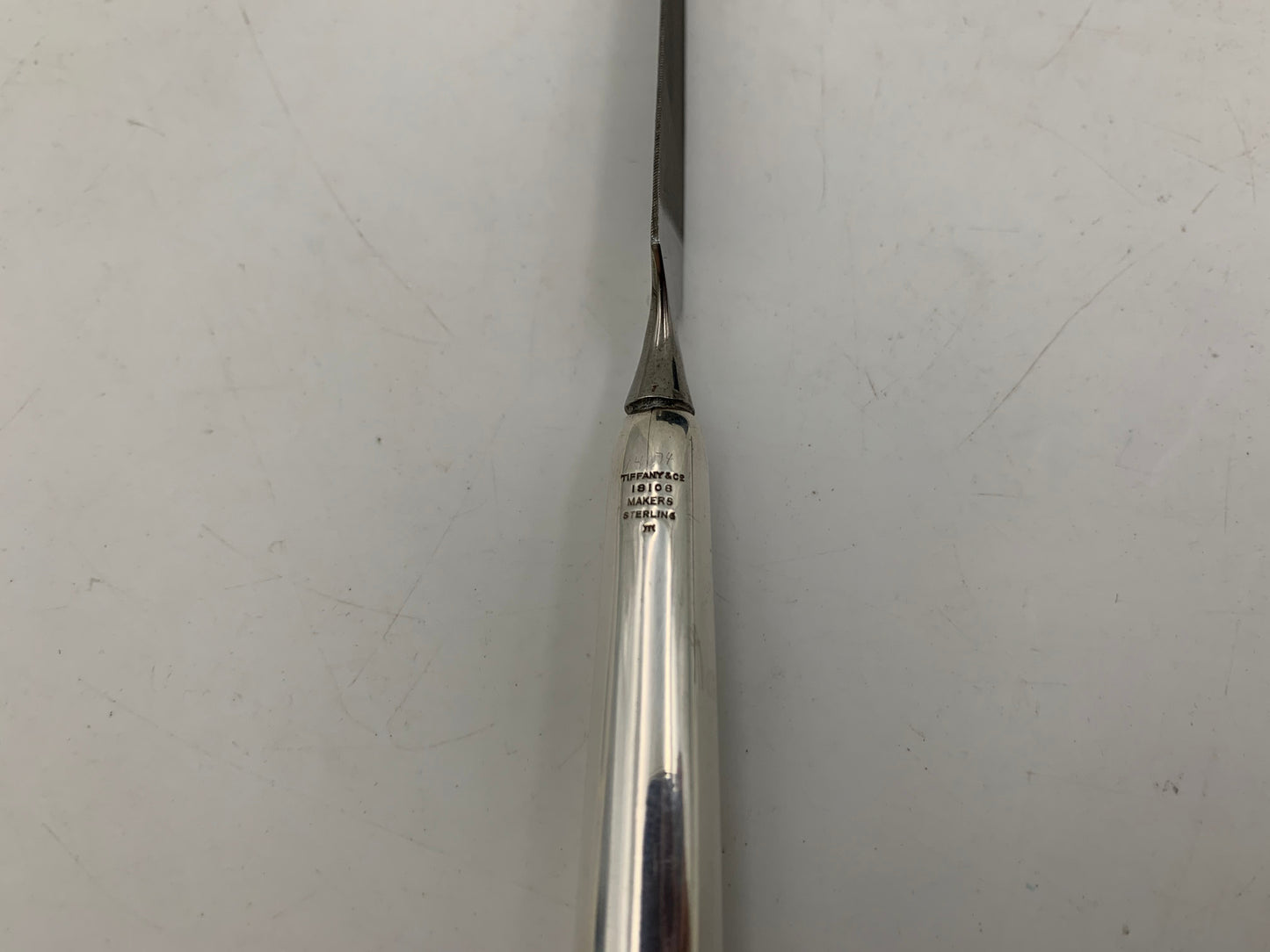 Tiffany & Co. Sterling Silver Grooming Set with Scissors, Nail File, and Comb