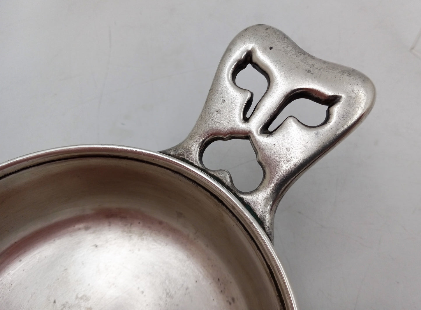 Tiffany & Co. Aesthetic Sterling Silver Porringer Dish --circa 1880s Serveware